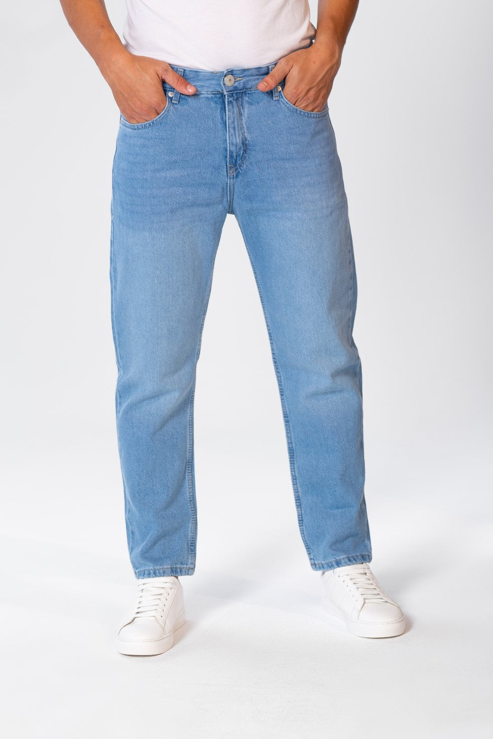 Men's Boyfriend Jeans Pants With Five Pockets And Trendy Fit