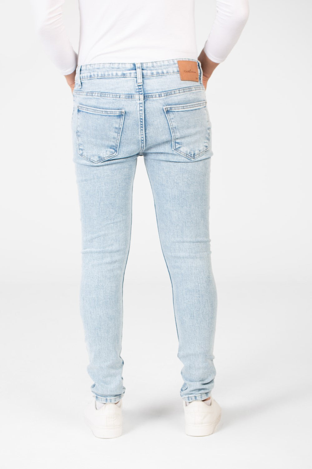 Men's Jeans Used Pants With A Skinny Fit