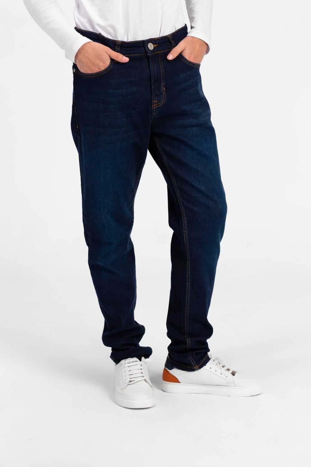 Men's Used Slim Fit Five Pocket Jeans Pants