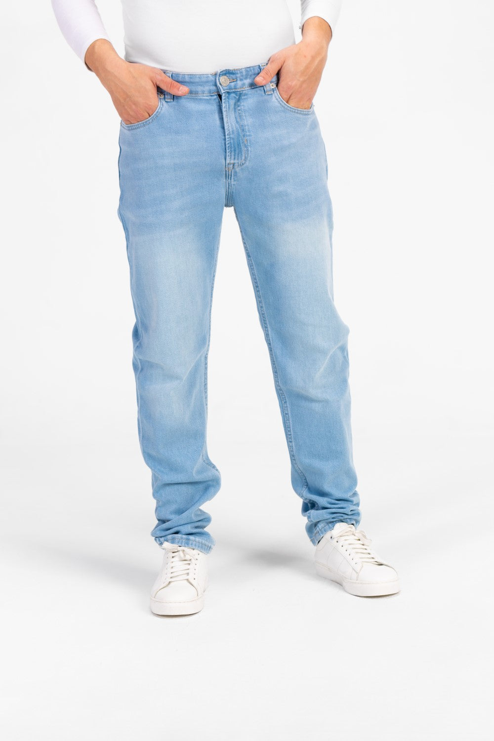 Men's Used Slim Fit Five Pocket Jeans Pants