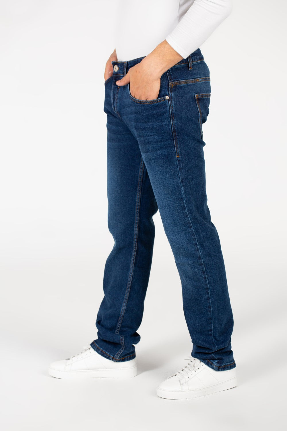 Men's Regular Fit Jeans Pants With Pockets