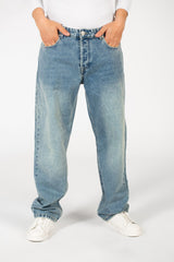 Men's Straight Leg Used Jeans Pants