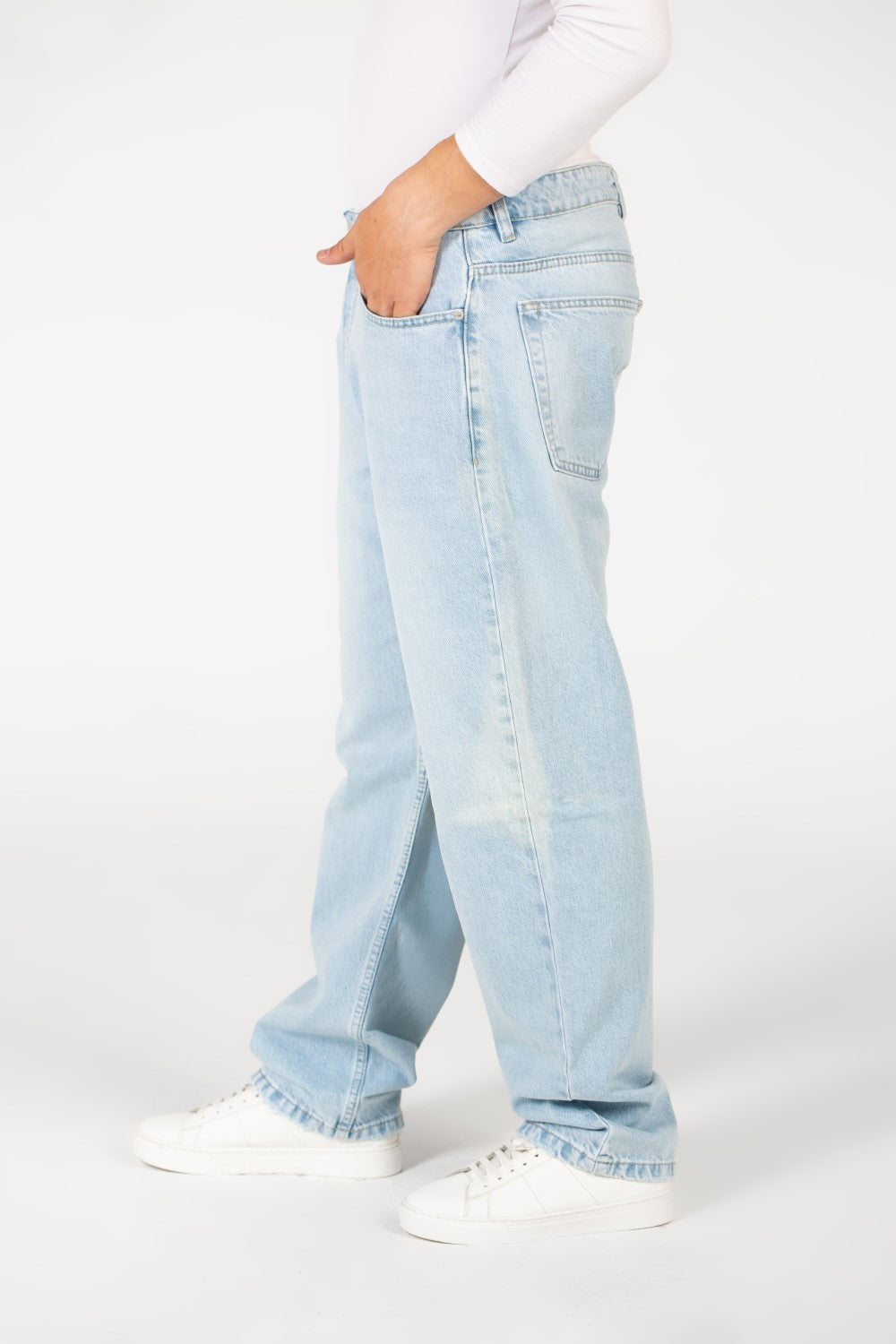 Men's Straight Leg Used Jeans Pants