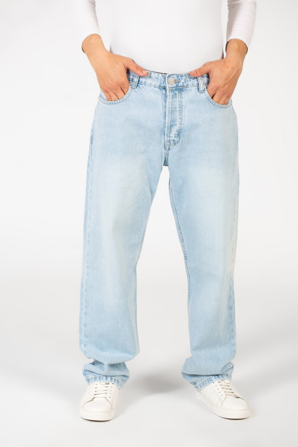Men's Straight Leg Used Jeans Pants