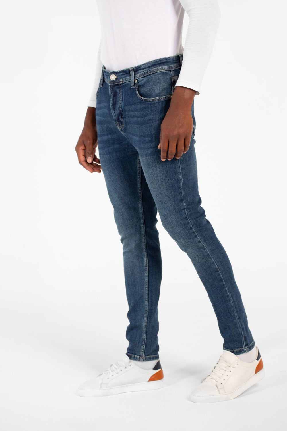 Men's Skinny Jeans Pants With Five Pockets