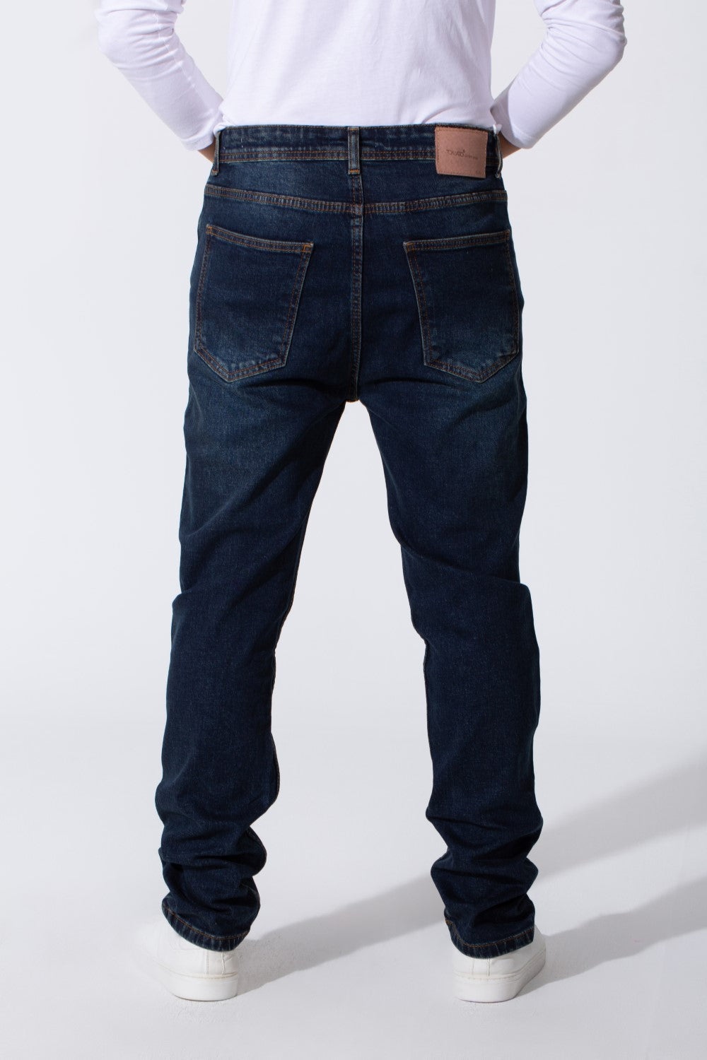 Men's Tomato Used Slim Fit Jeans Pants With Pockets