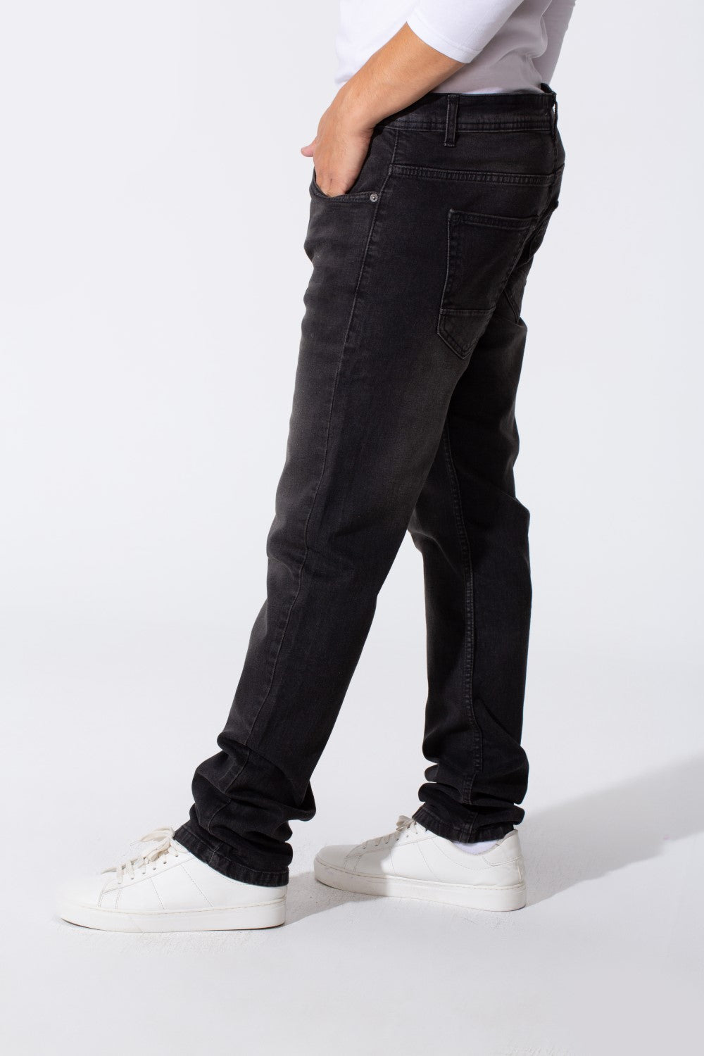 Men's Used Slim Fit Five Pockets Jeans Pants