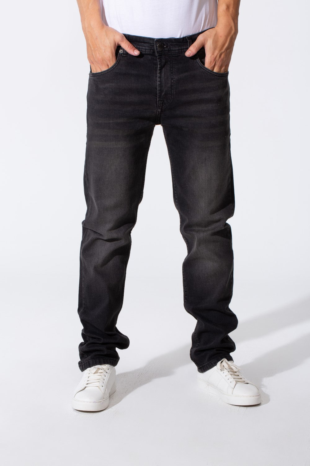 Men's Used Slim Fit Five Pockets Jeans Pants