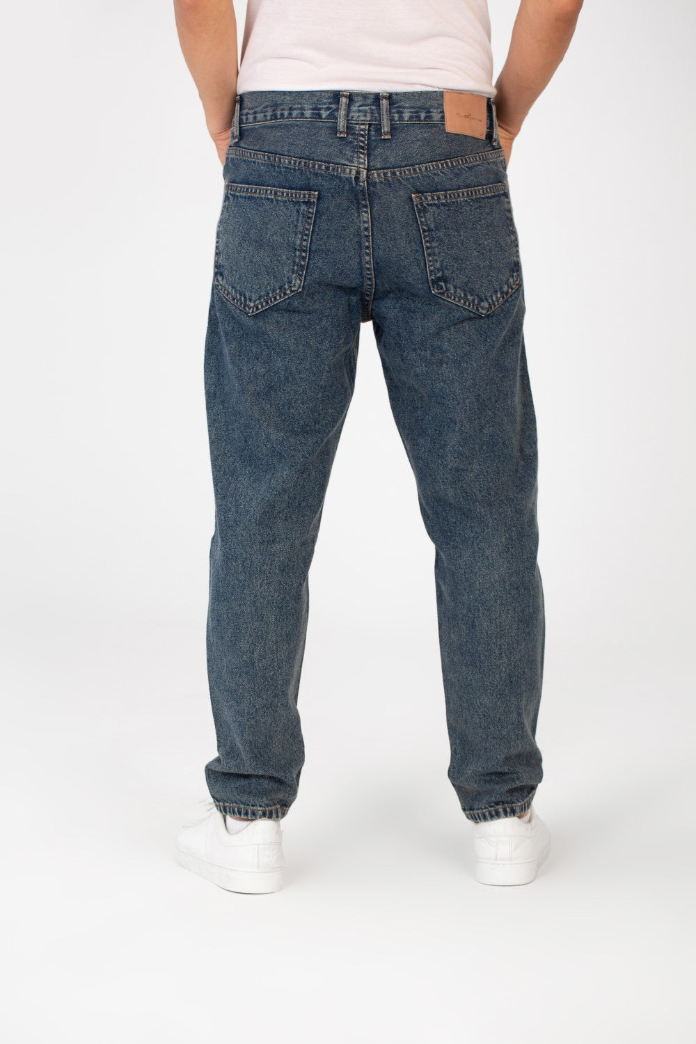 Men's Five Pockets Boyfriend Jeans Pants Trousers In Basic Details