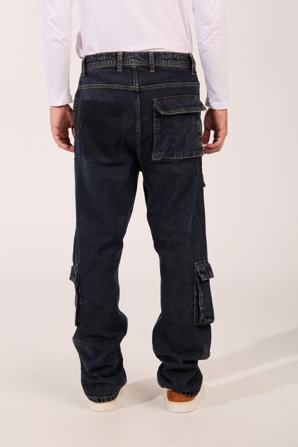 Men's cargo jeans Pants With Pockets And A Modern Design