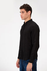 Men's Slim Fit Striped Long Sleeves Shirt