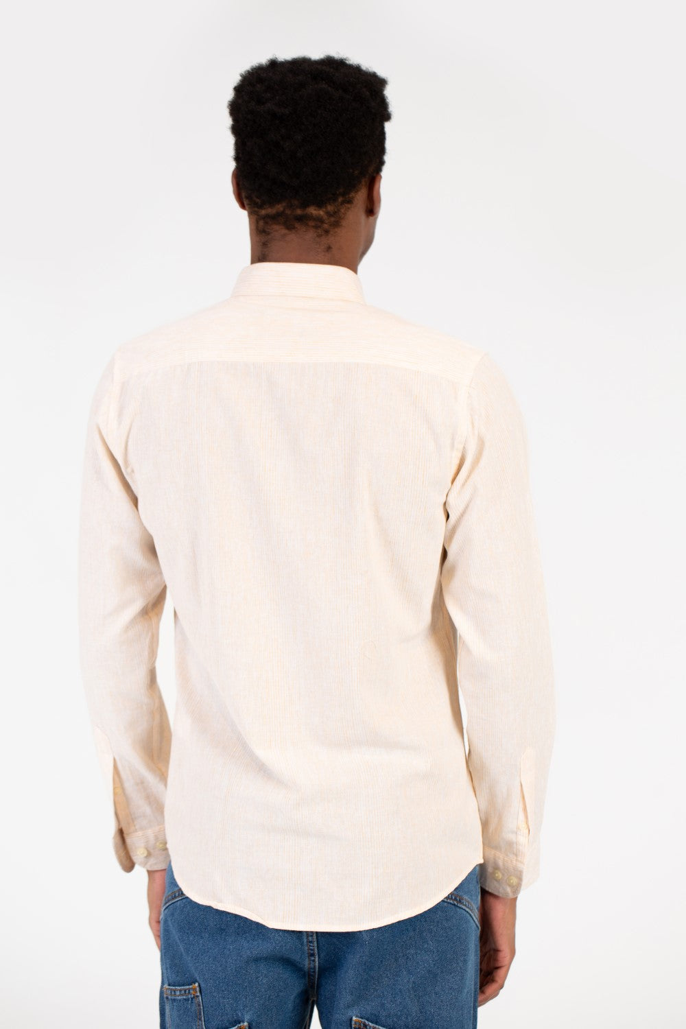 Men's Slim Fit Poplin Button Front Shirt