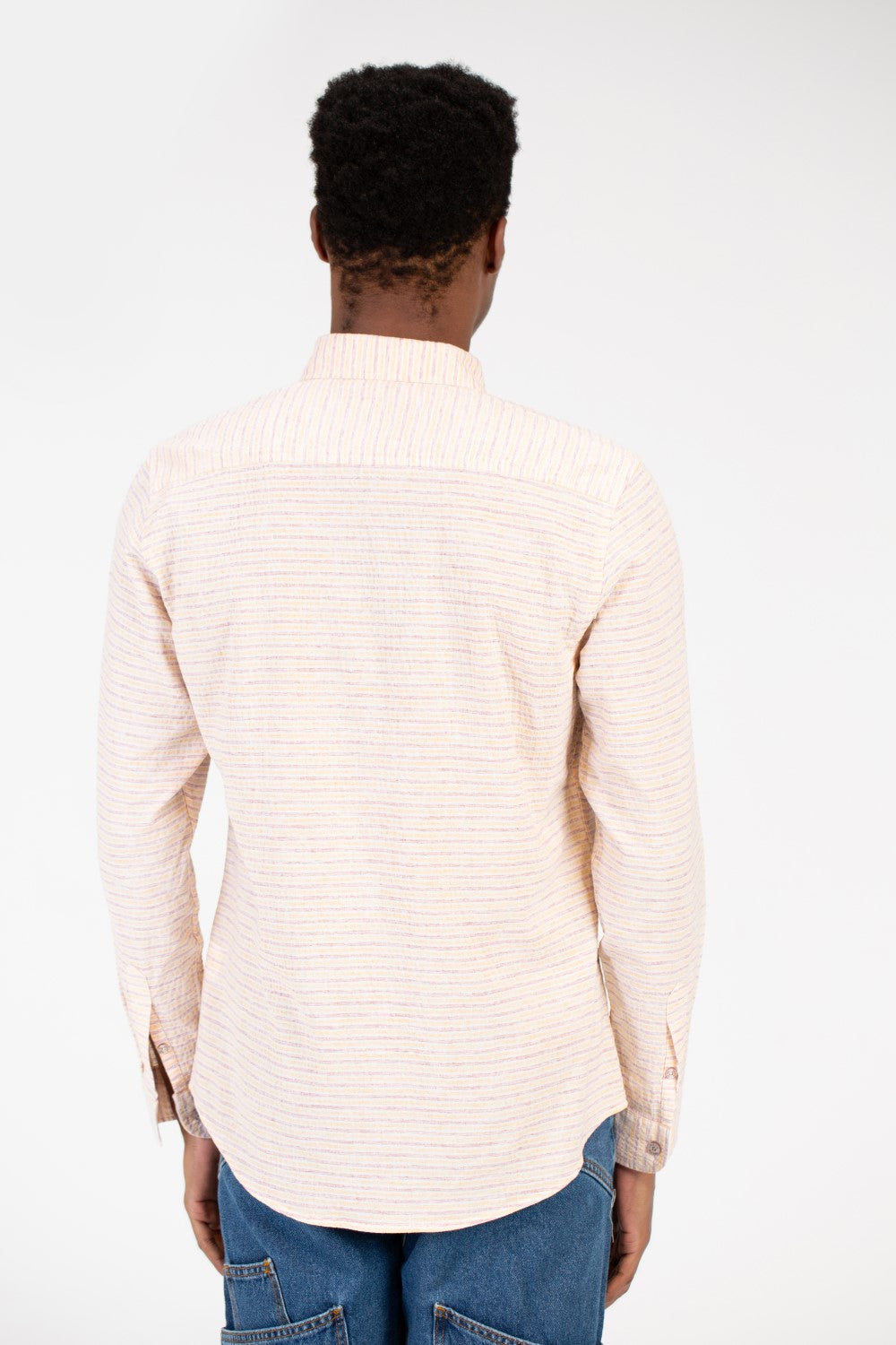 Men's Slim Fit Striped Shirt