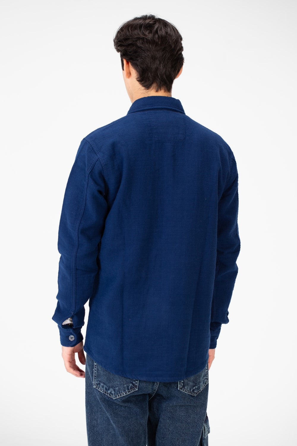 Men's Linen Slim Fit Long Sleeve Shirt