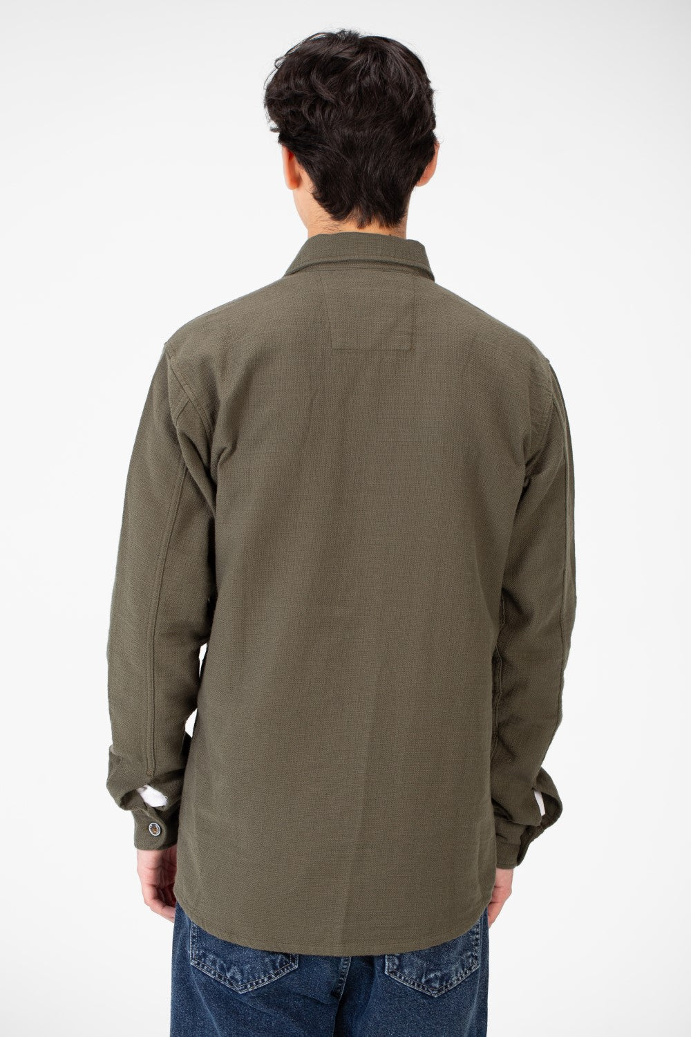 Men's Linen Slim Fit Long Sleeve Shirt