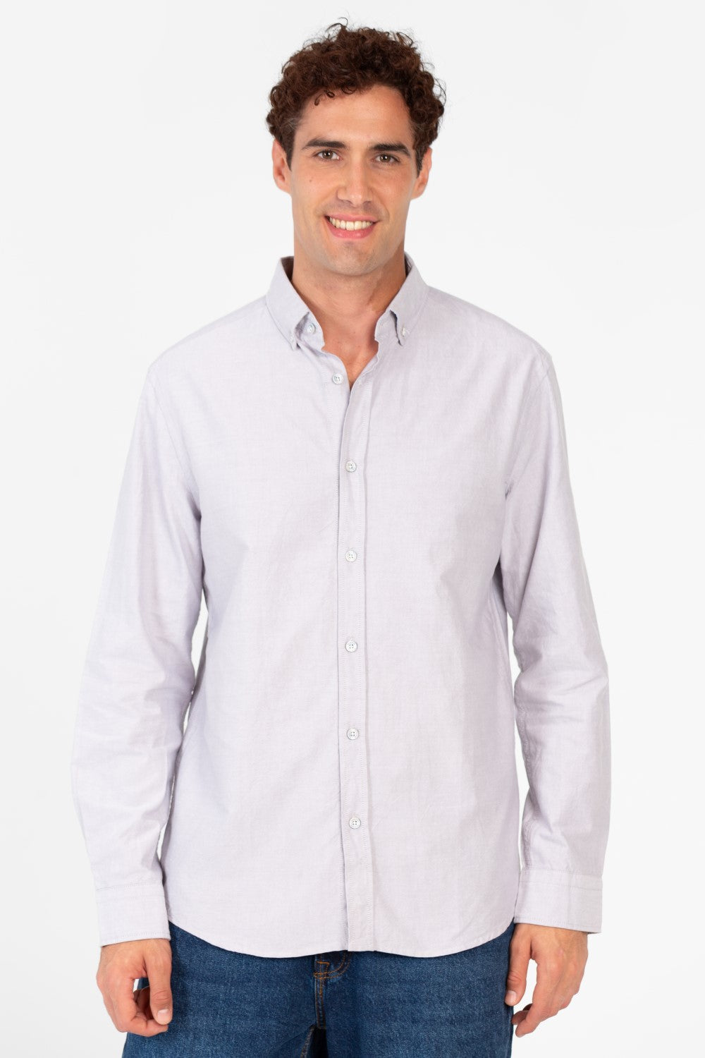 Men's Basic Long Sleeve Regular Fit Shirt