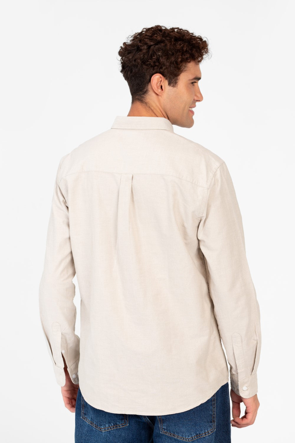Men's Basic Long Sleeve Regular Fit Shirt
