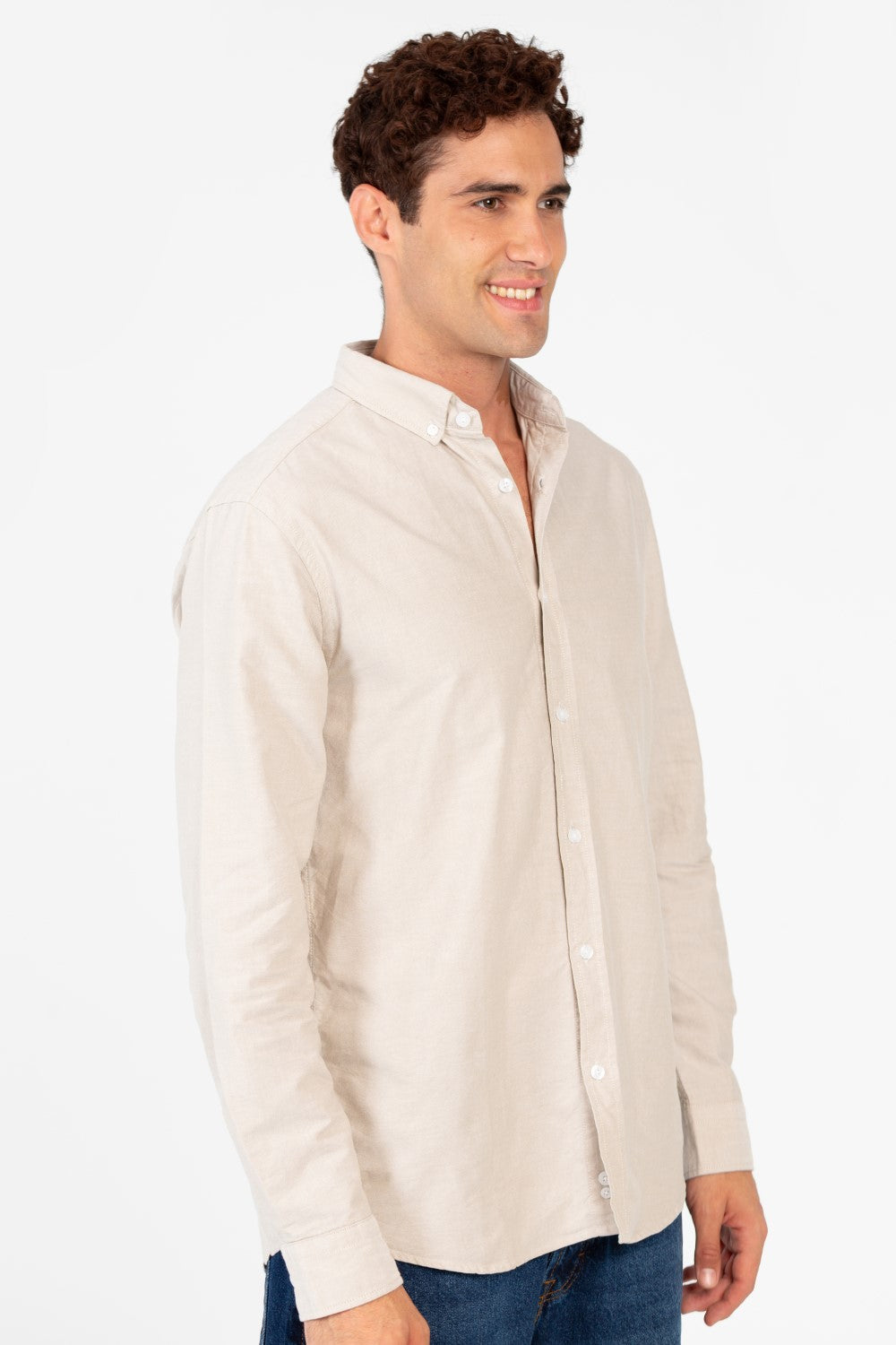 Men's Basic Long Sleeve Regular Fit Shirt