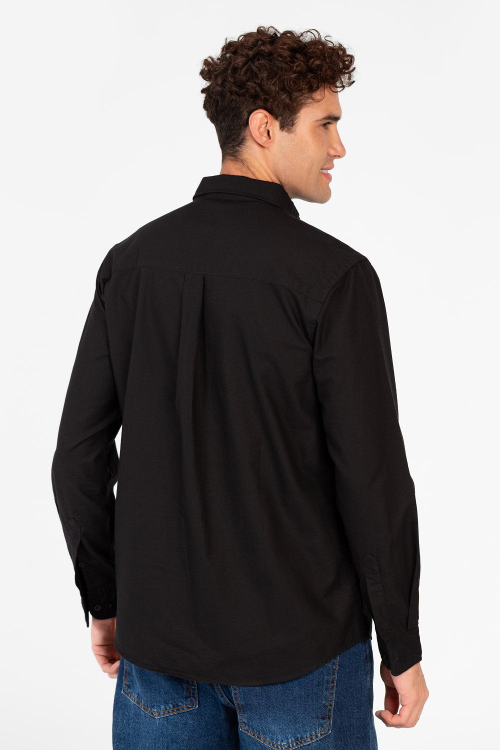 Men's Basic Long Sleeve Regular Fit Shirt