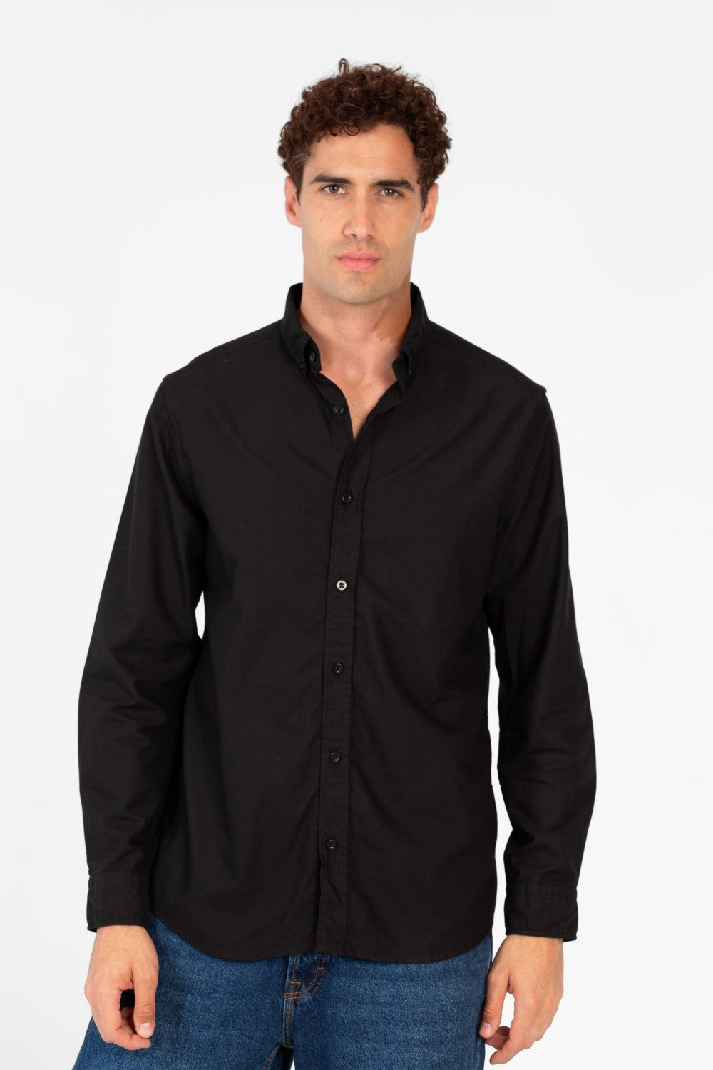 Men's Basic Long Sleeve Regular Fit Shirt