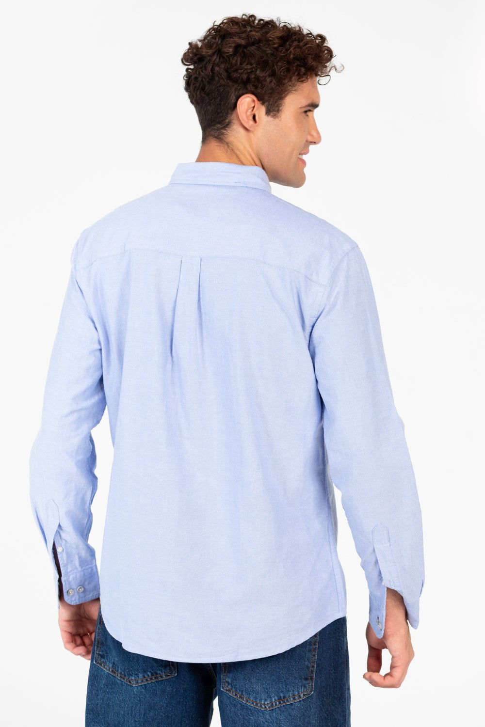 Men's Basic Long Sleeve Regular Fit Shirt