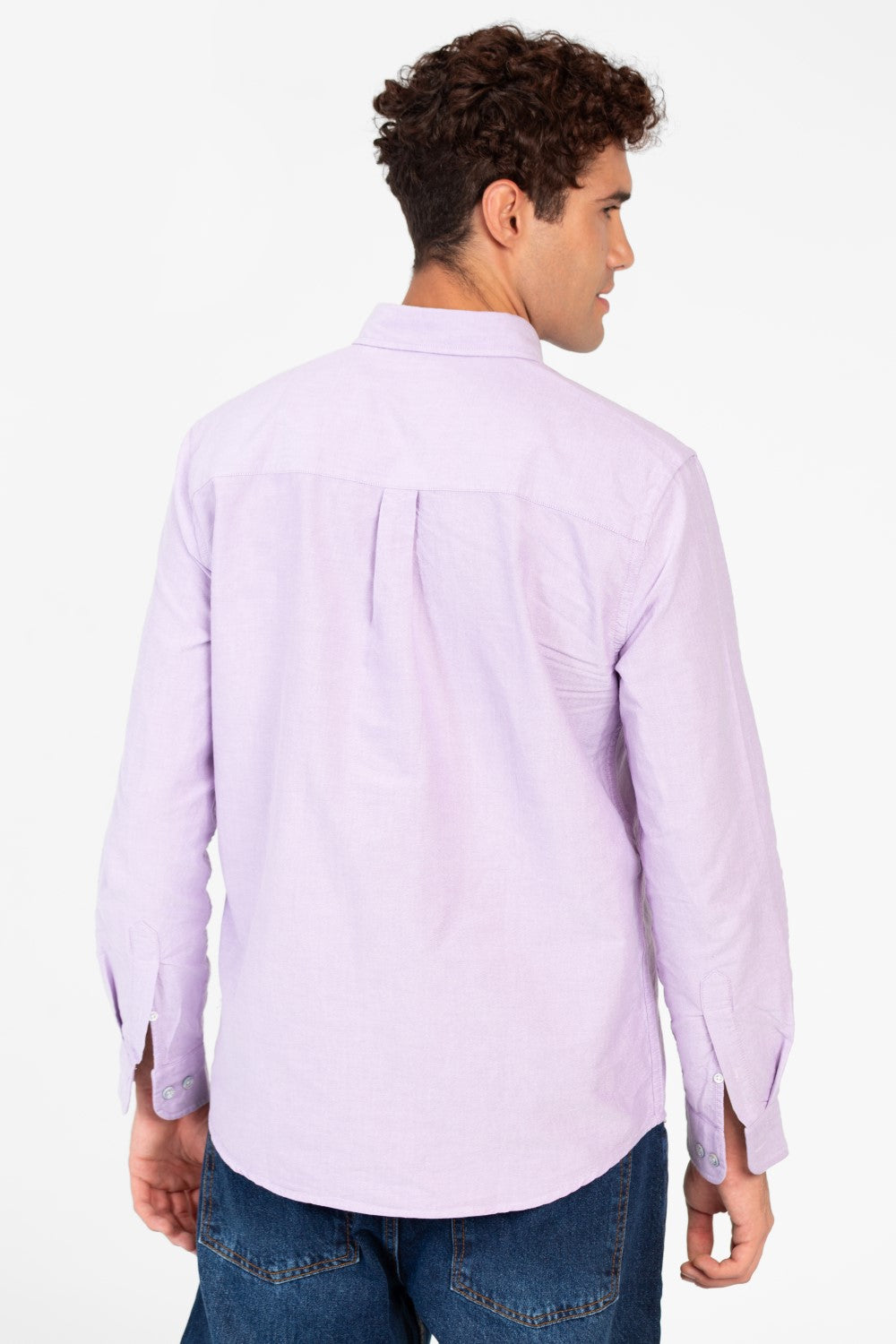 Men's Basic Long Sleeve Regular Fit Shirt