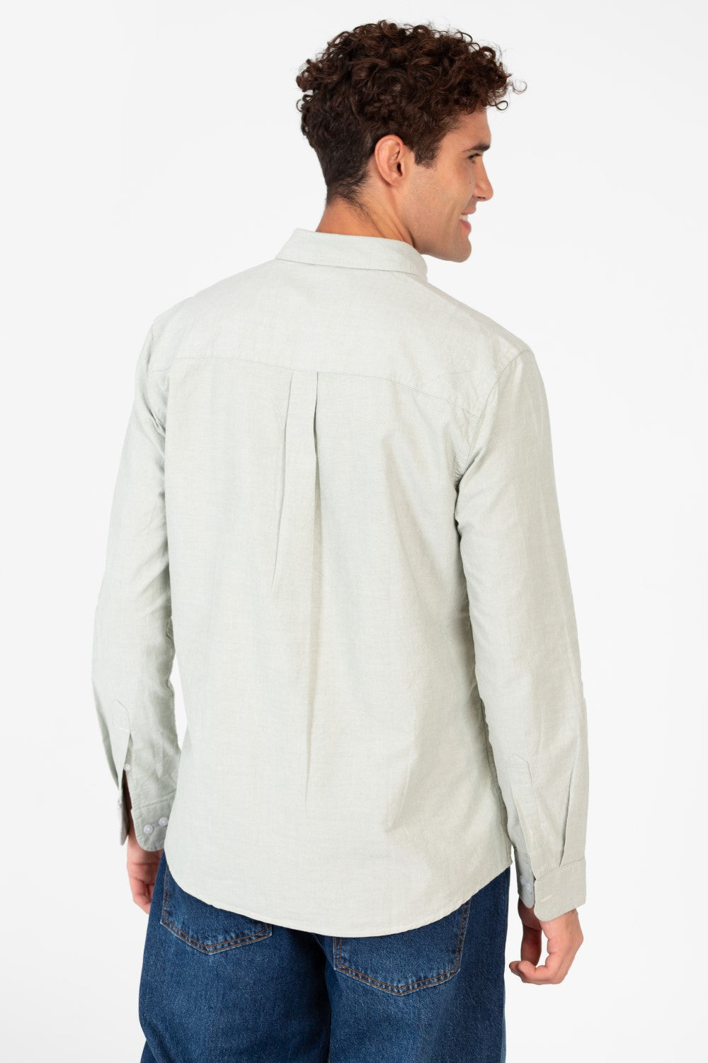 Men's Basic Long Sleeve Regular Fit Shirt