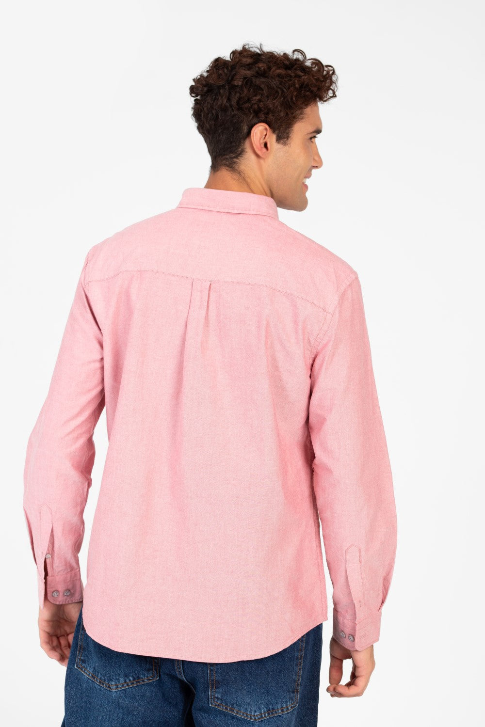 Men's Basic Long Sleeve Regular Fit Shirt