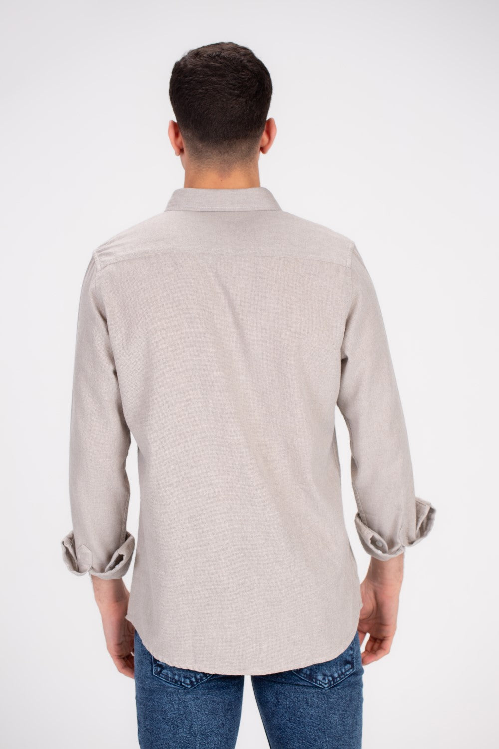 Men's Classic Long Sleeves Regular Fit Made Of Comfort Cotton Shirt Perfect For Casual Days Or A Night Out With Friends