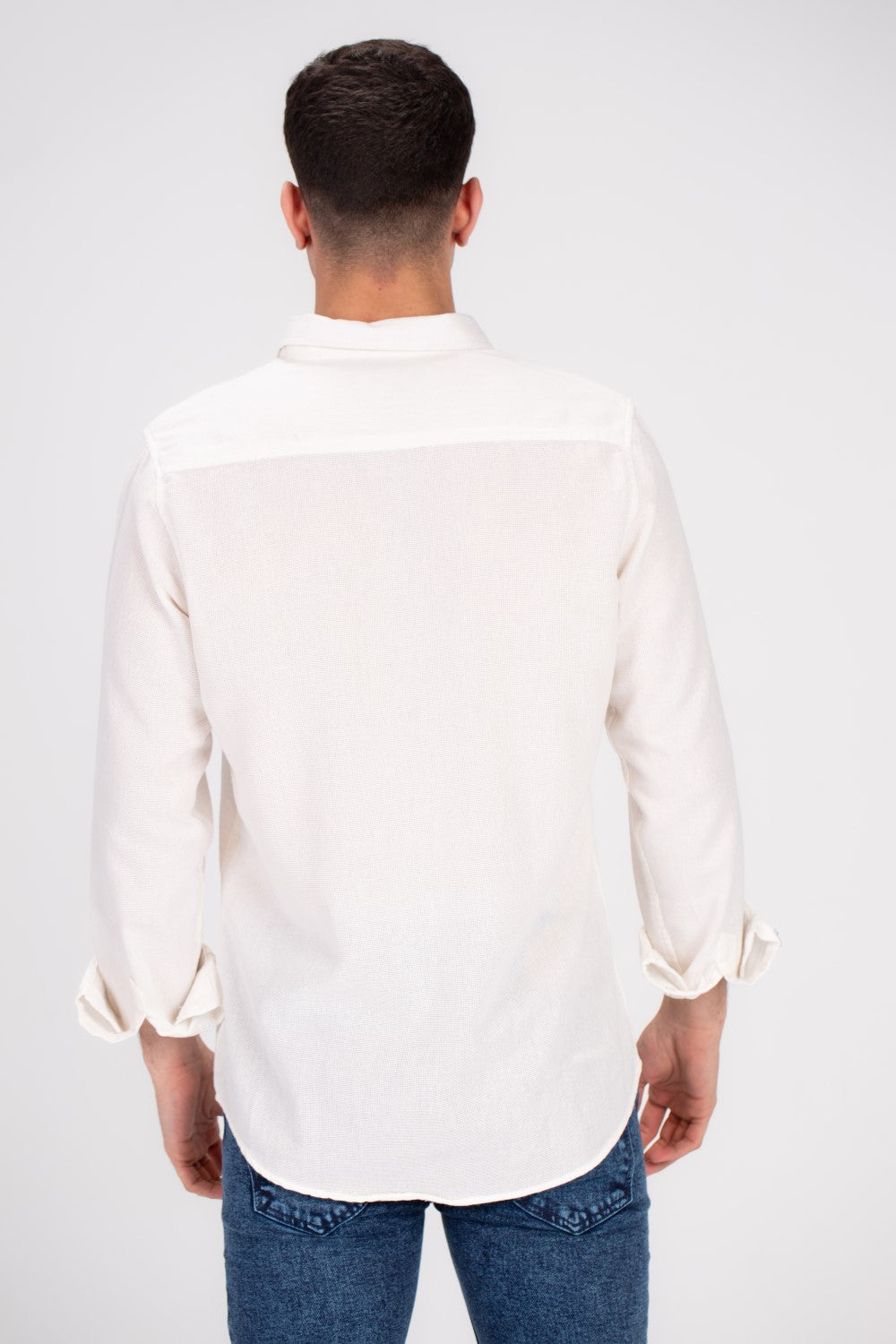 Men's Classic Long Sleeves Regular Fit Made Of Comfort Cotton Shirt Perfect For Casual Days Or A Night Out With Friends