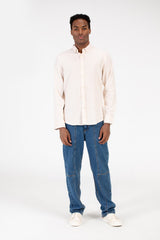 Men's Basic Slim Fit Poplin Long Sleeve Shirt