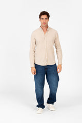 Men's Basic Slim Fit Jakar Shirt