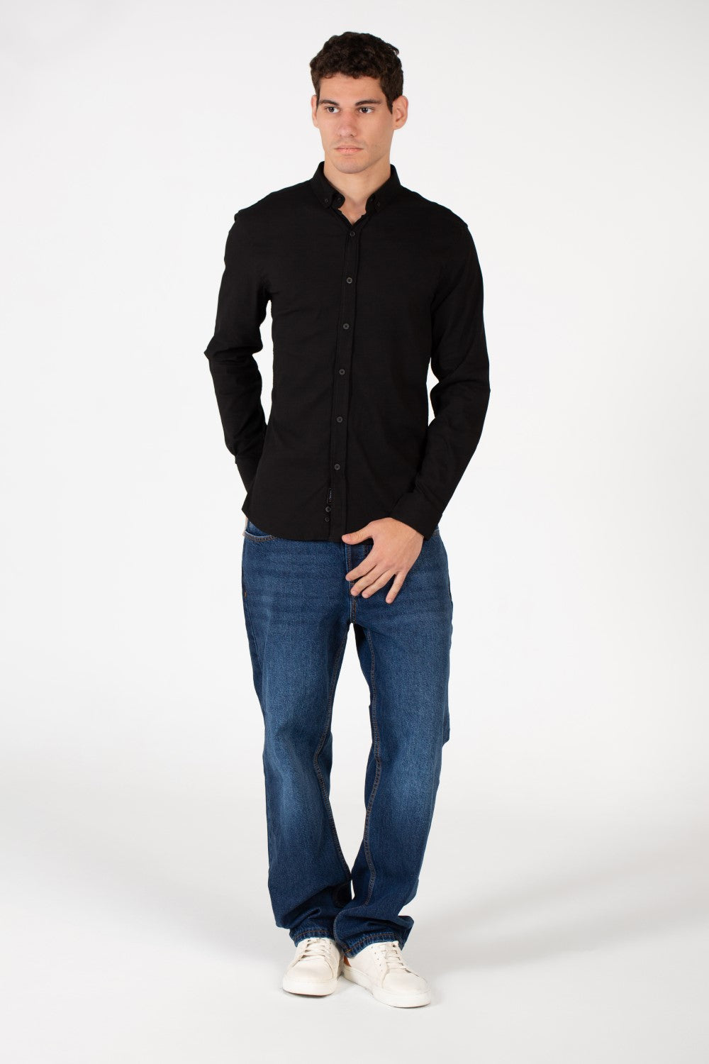 Men's Basic Slim Fit Modern Shirt