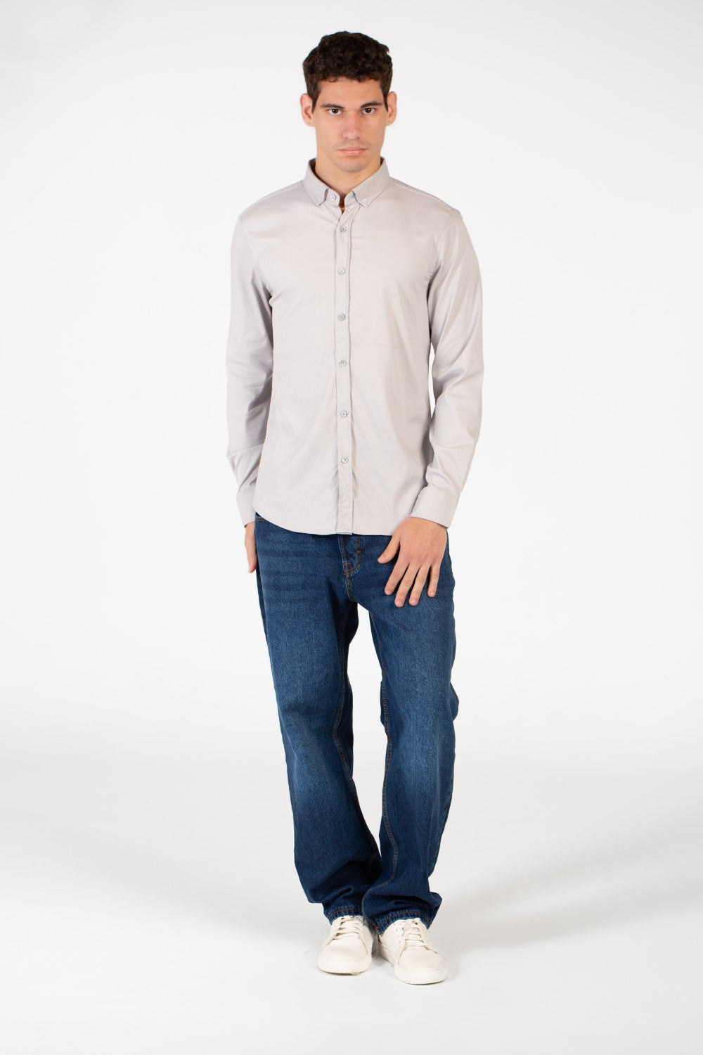 Men's Basic Slim Fit Modern Shirt