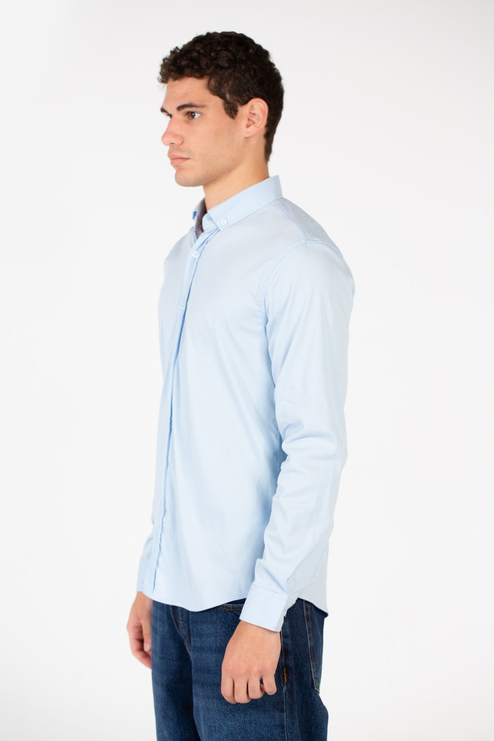 Men's Basic Slim Fit Modern Shirt