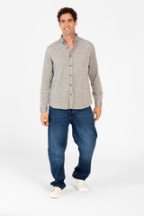 Men's Basic Regular Fit Long Sleeve Shirt