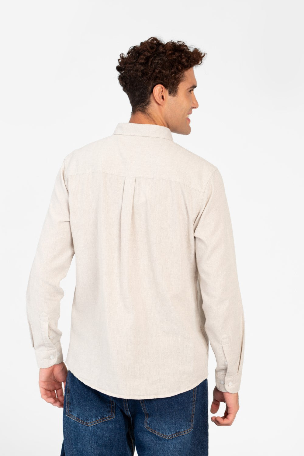 Men's Basic Regular Fit Long Sleeve Shirt