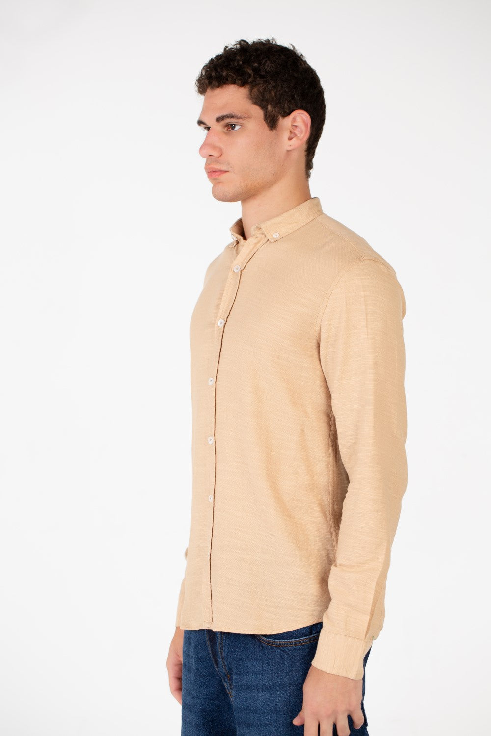 Men's Slim Fit Long Sleeve Shirt