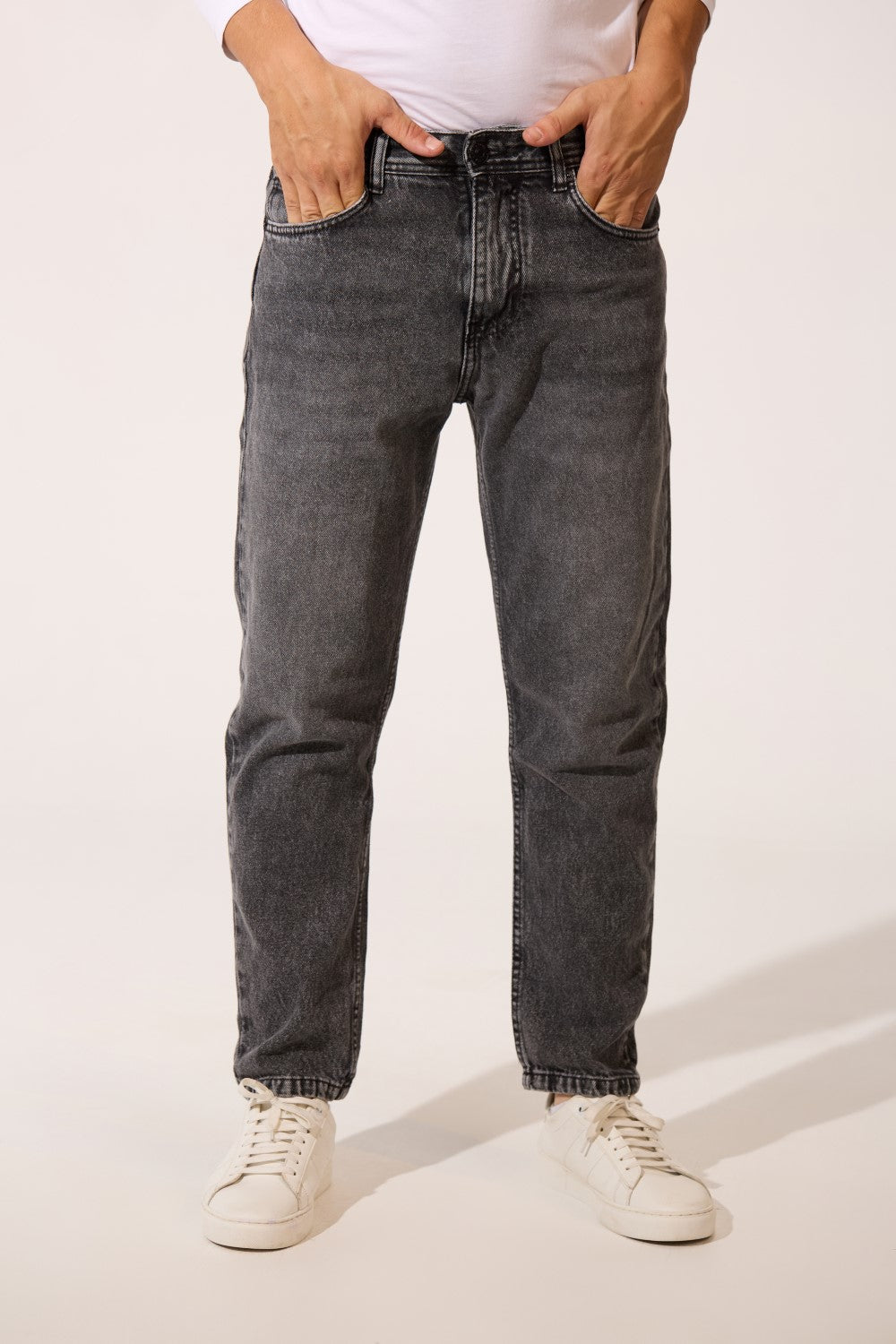 Men's Basic Boyfriend Jeans Pants For Daily Wear High Quality Material