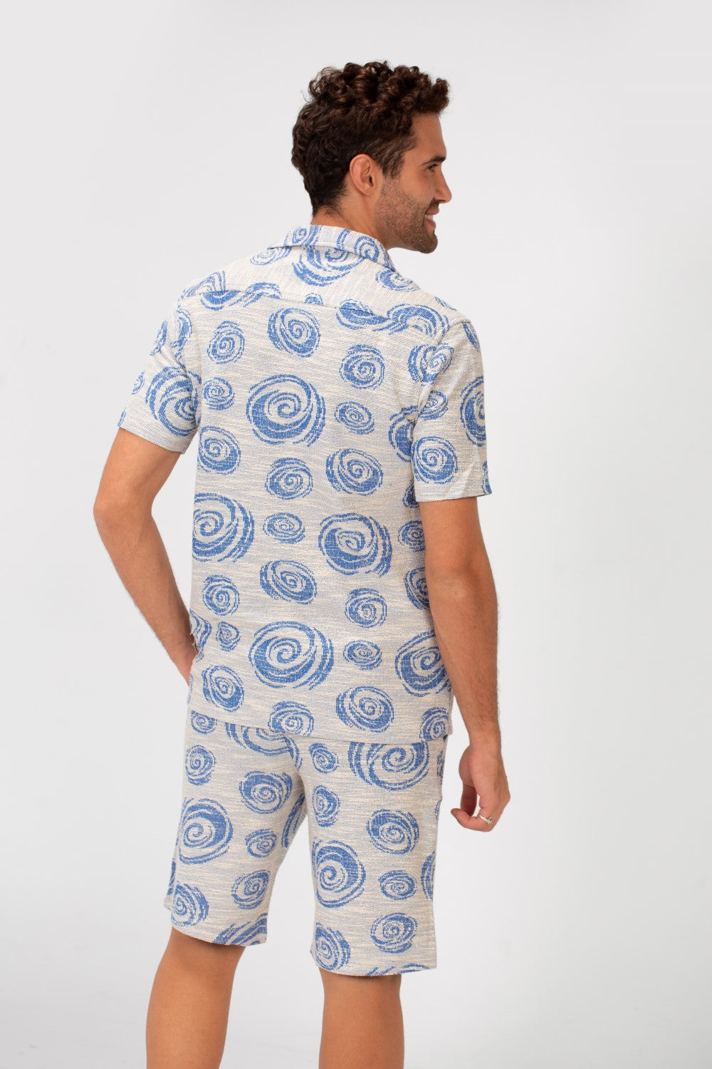 Men's Mesh Outfit Full Button