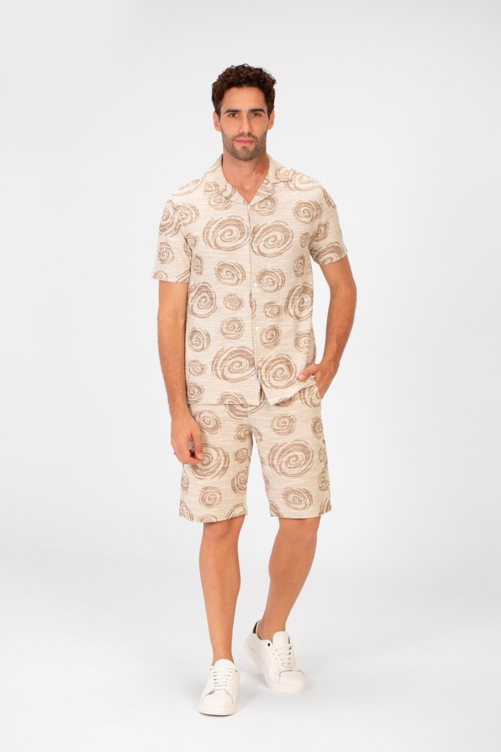 Men's Mesh Outfit Full Button