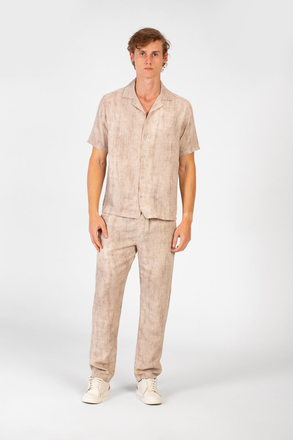 Men's Modern Linen Slim Fit Outfit Set