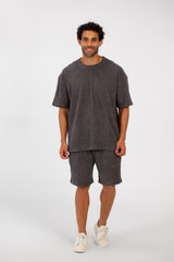 Men's Summer Comfortable Daily Outfit Set Round Neck