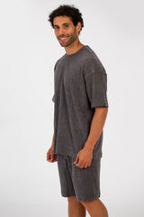 Men's Summer Comfortable Daily Outfit Set Round Neck