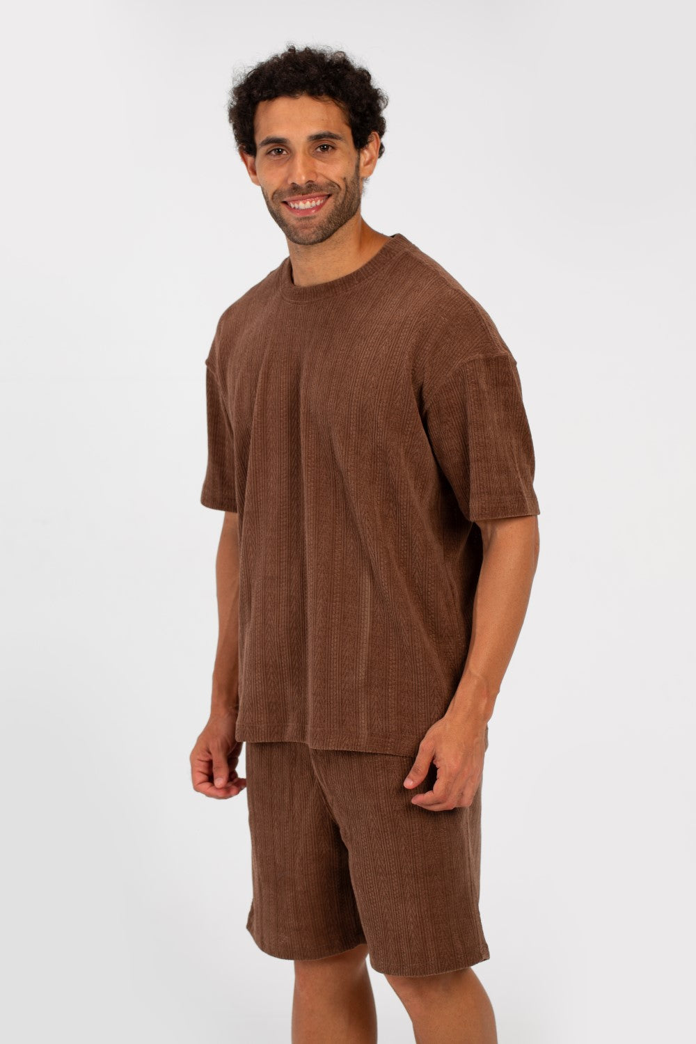 Men's Summer Comfortable Daily Outfit Set Round Neck