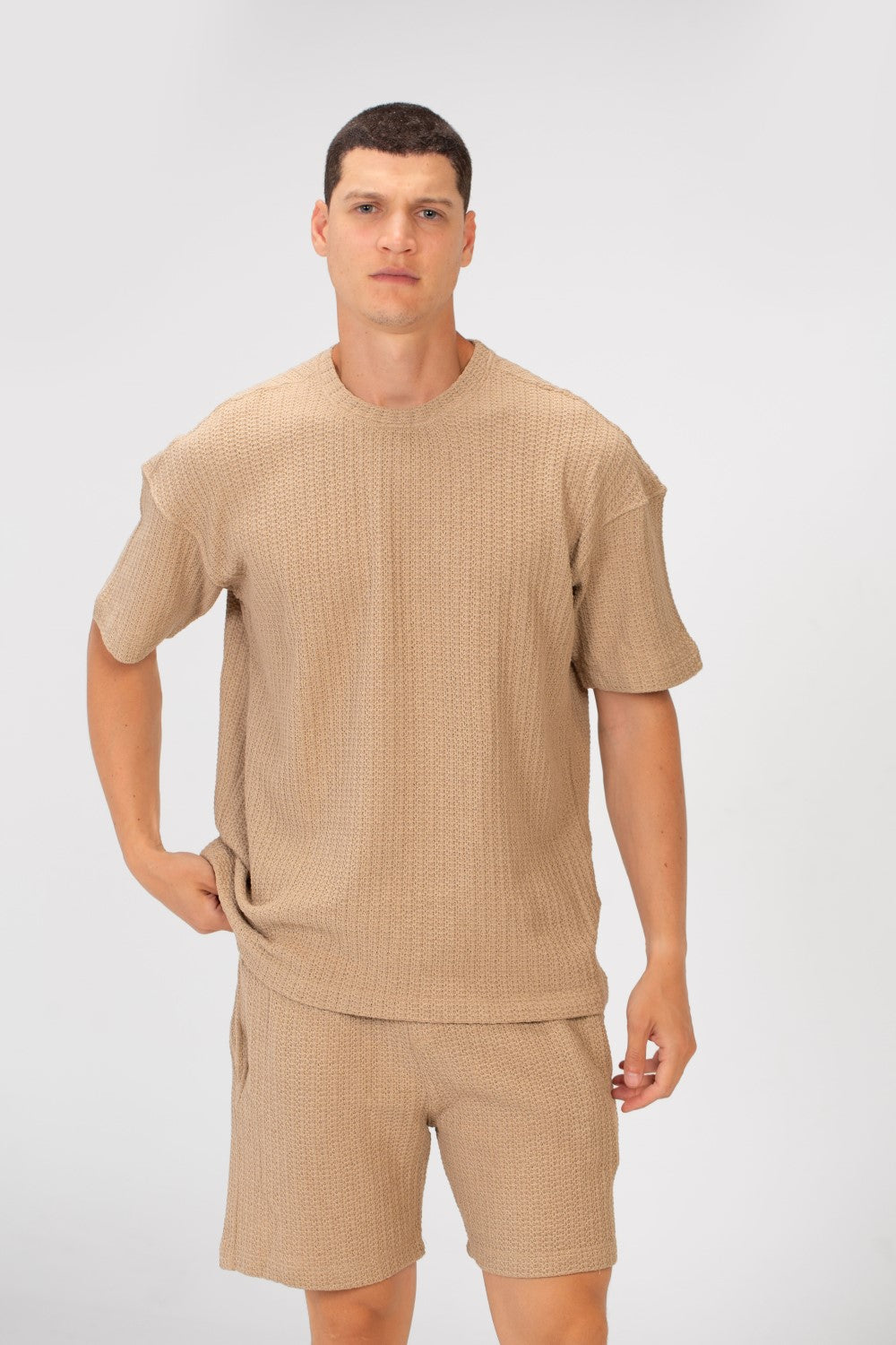 Men's Summer Oversize Outfit Sleeved Modern And Comfortable