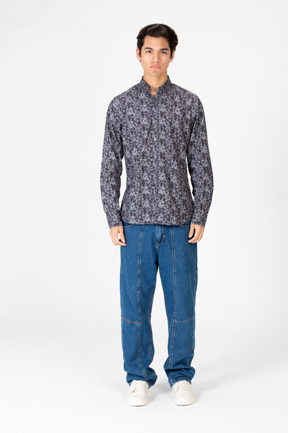 Men's Slim Fit Long Sleeve Jakar Shirt