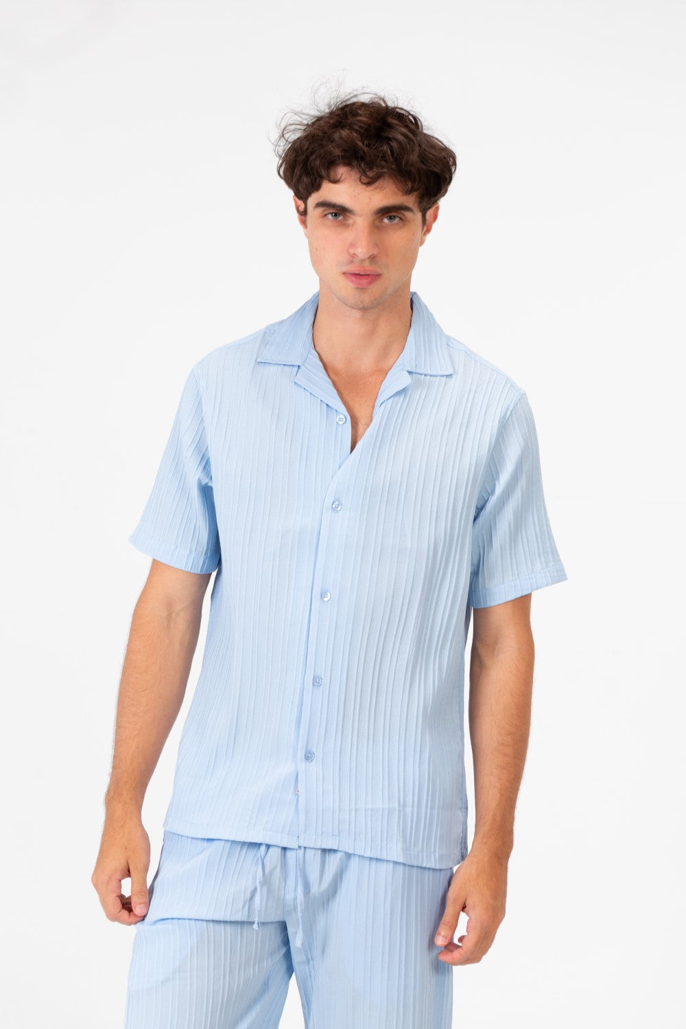 طقم رجالي من الكتان سليم فيت قابل للتنفس