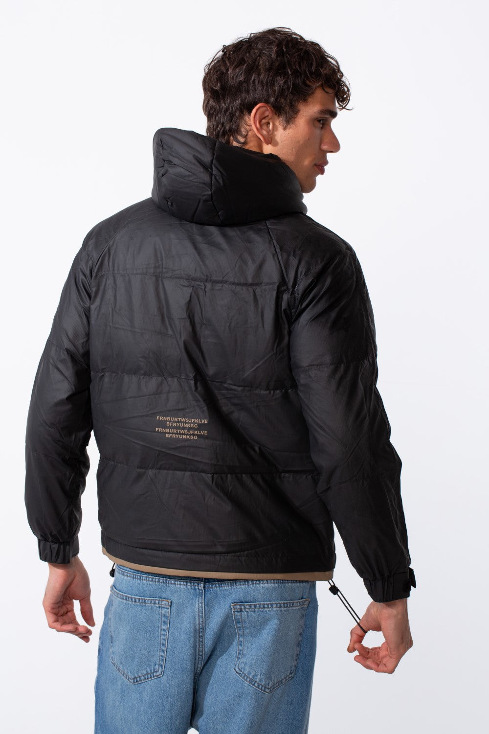 Men's Urban Hooded Waterproof Essential Long Sleeve Jacket