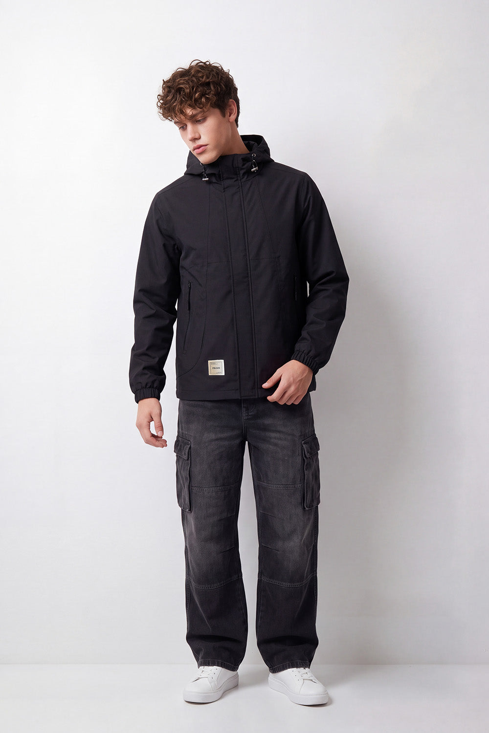 Men's Tomato Store Waterproof Jacket Slim Fit Hooded Design